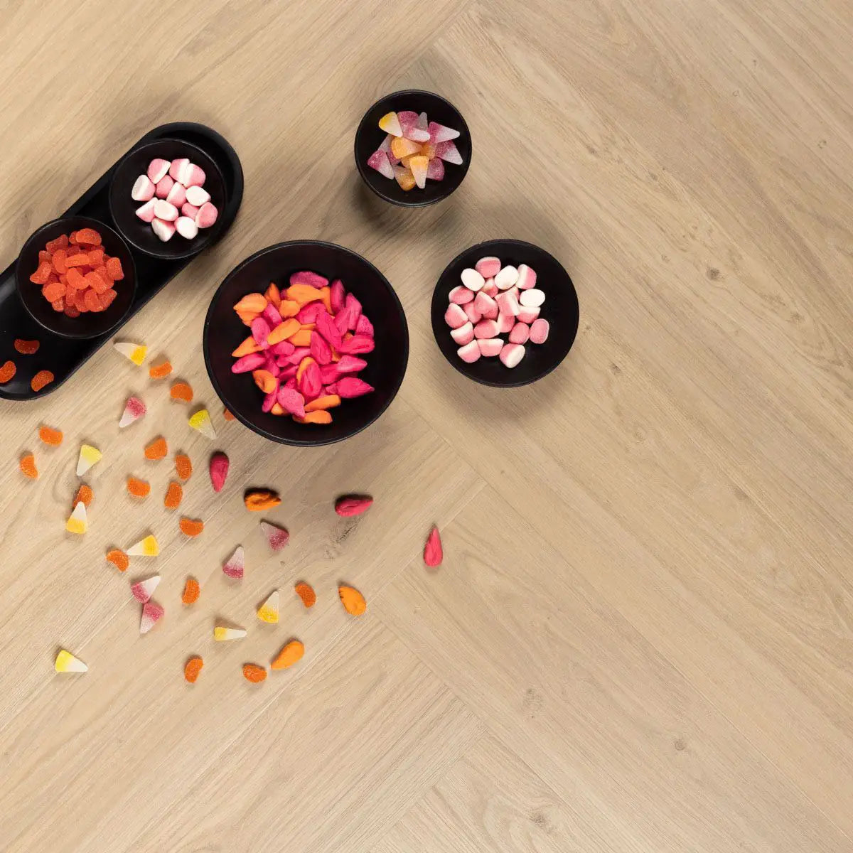 Douwes Dekker - Visgraat Klik PVC Creme brule