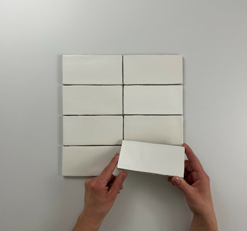 Atlas White Mate 7,5x15