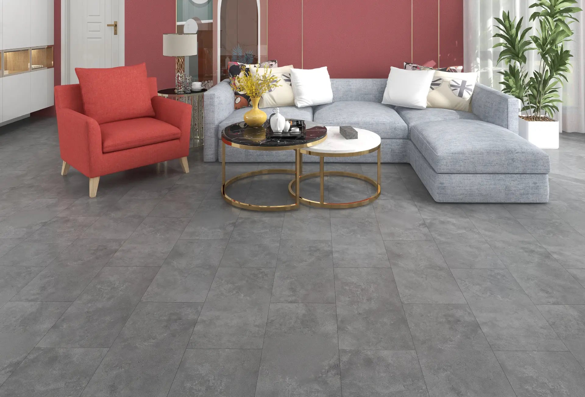 Stone - Concrete - Grey