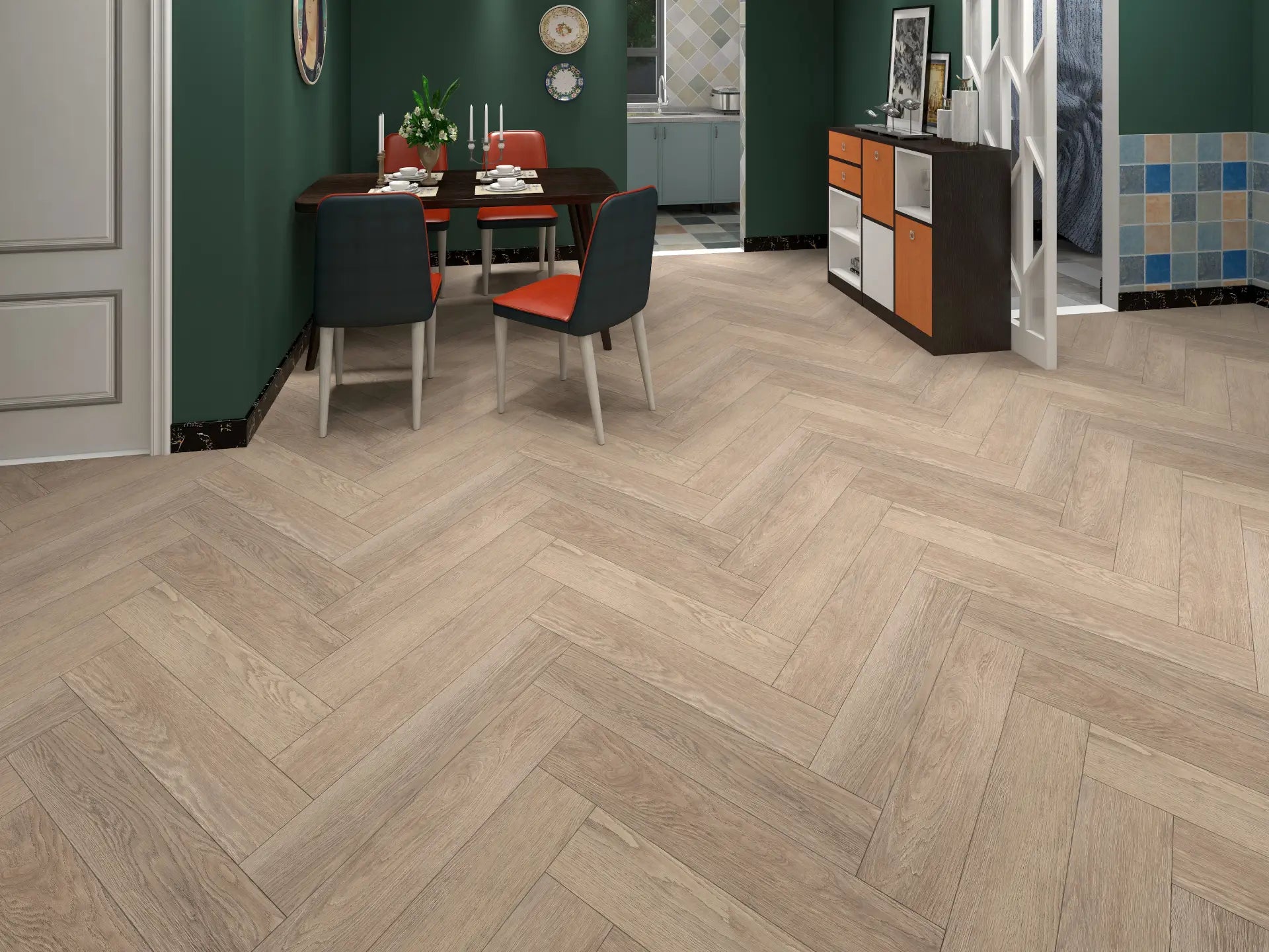 Wood - Dominicano Oak Visgraat