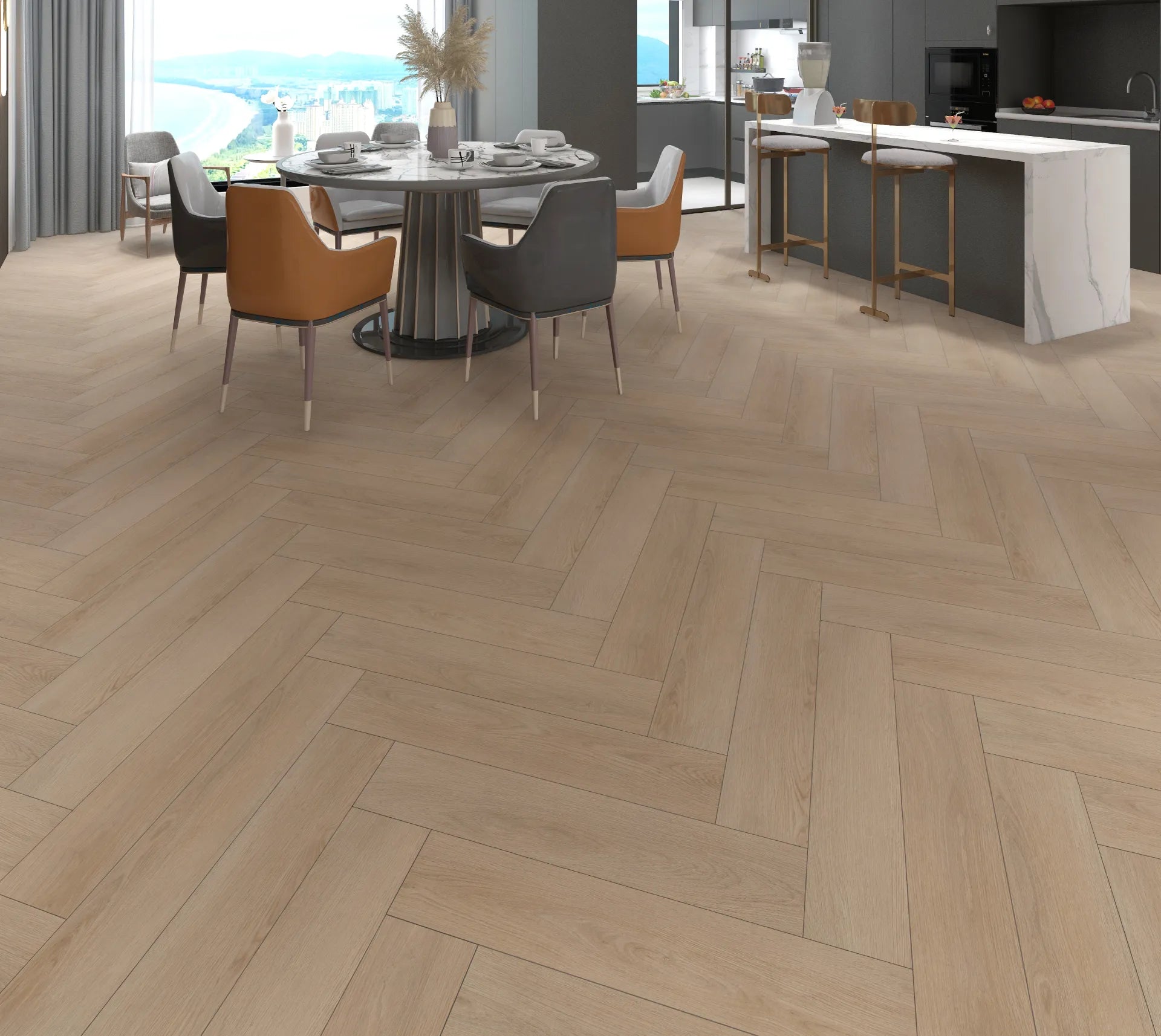 Wood - Slate Visgraat